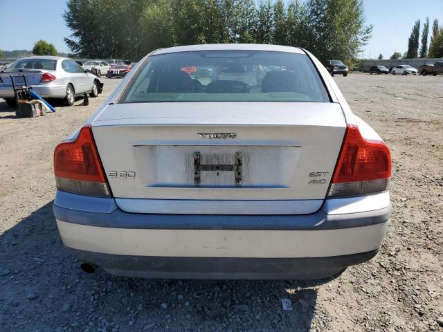 YV1RH59H142396367 - 2004 VOLVO S60 2.5T SILVER photo 6