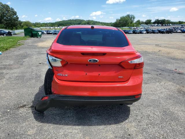 1FAHP3H21CL162797 - 2012 FORD FOCUS SEL RED photo 6