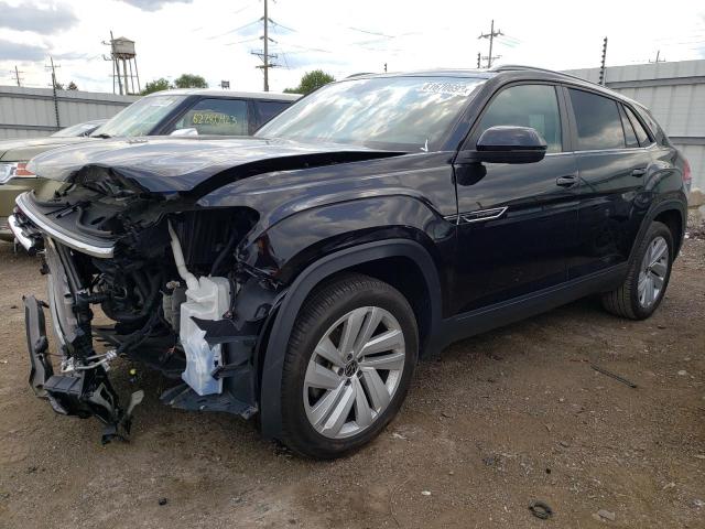1V26E2CA9LC225658 - 2020 VOLKSWAGEN ATLAS CROS SE Черный фото 1