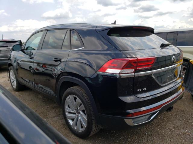 1V26E2CA9LC225658 - 2020 VOLKSWAGEN ATLAS CROS SE Черный фото 2