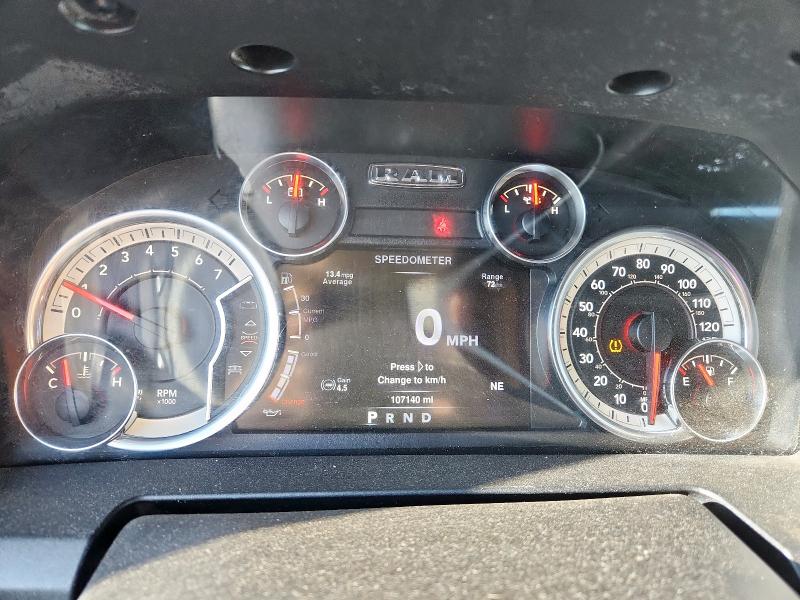 1C6RR6LT2DS528825 - 2013 RAM 1500 SLT Սև լուսանկար 9