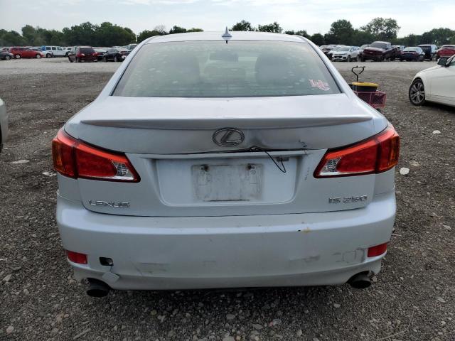 JTHBF5C25A2095421 - 2010 LEXUS IS 250 WHITE photo 6