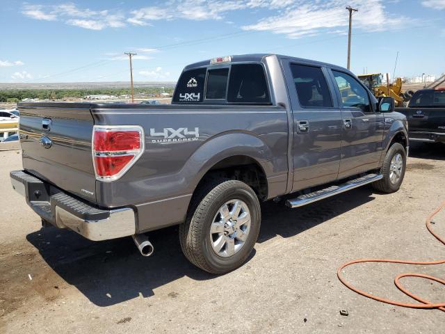 1FTFW1EF5EKG32340 - 2014 FORD F150 SUPERCREW CHARCOAL photo 3