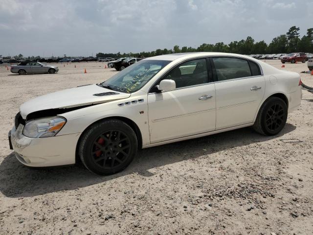 1G4HE57Y06U208499 - 2006 BUICK LUCERNE CXS WHITE photo 1