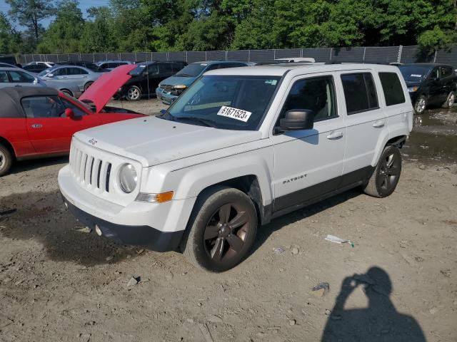 1C4NJPFA4ED793914 - 2014 JEEP PATRIOT LATITUDE WHITE photo 1