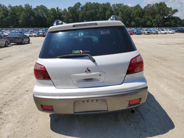 JA4LX31F46U023323 - 2006 MITSUBISHI OUTLANDER LS WHITE photo 6