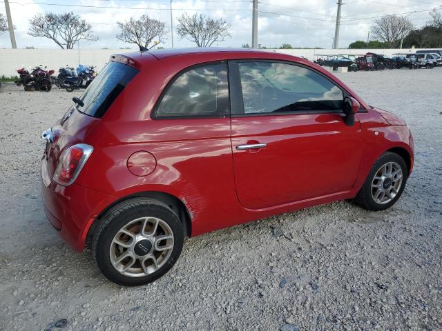 3C3CFFAR2DT511749 - 2013 FIAT 500 POP RED photo 3