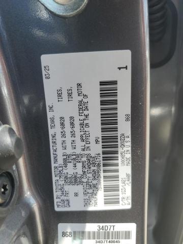 7SVAAABA9SX061716 - 2025 TOYOTA SEQUOIA SR5 灰色 照片 13