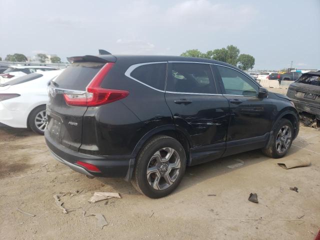 2HKRW2H88KH607605 - 2019 HONDA CR-V EXL BLACK photo 3