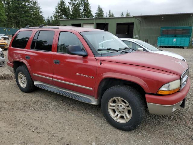 1B4HS28N91F598867 - 2001 DODGE DURANGO RED photo 4