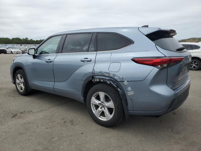 5TDBZRBH3NS166684 - 2022 TOYOTA HIGHLANDER L BLUE photo 2
