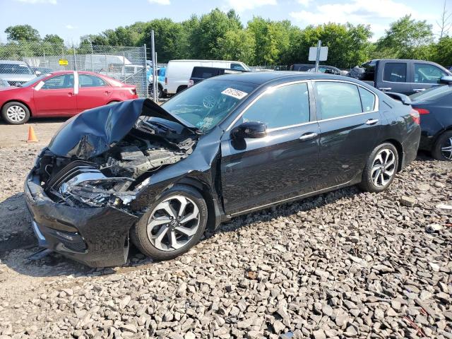 1HGCR2F88GA061517 - 2016 HONDA ACCORD EXL BLACK photo 1