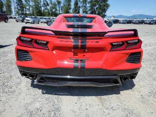 1G1YC3D42M5110459 - 2021 CHEVROLET CORVETTE STINGRAY 3LT RED photo 6