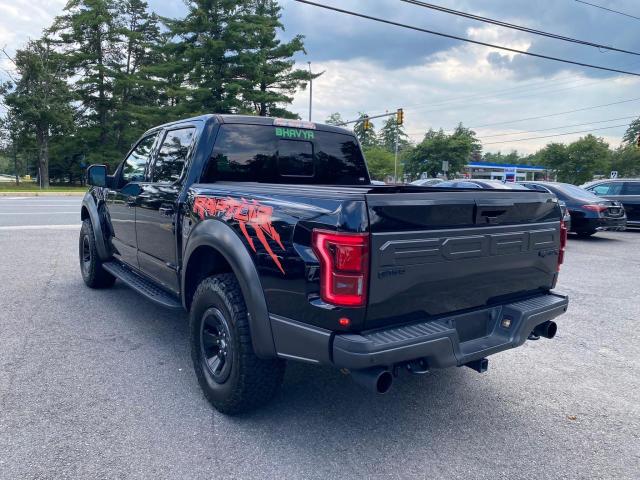 1FTFW1RG1JFB94504 - 2018 FORD F150 RAPTOR BLACK photo 4