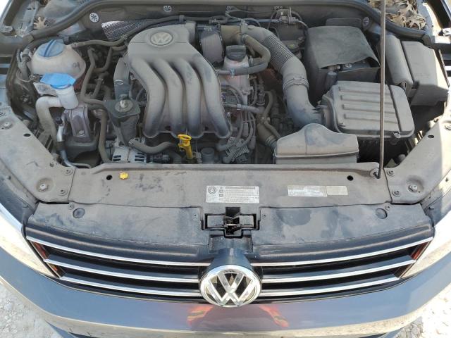 3VW2K7AJ2FM214526 - 2015 VOLKSWAGEN JETTA BASE GRAY photo 11