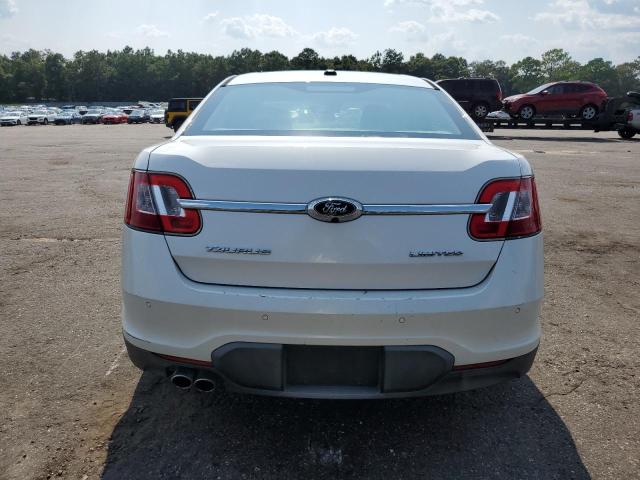 1FAHP2FWXAG157832 - 2010 FORD TAURUS LIMITED WHITE photo 6