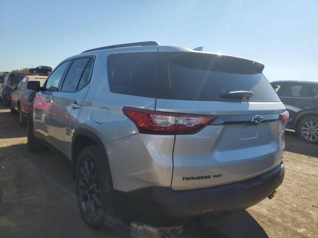 1GNEVJKW9MJ229637 - 2021 CHEVROLET TRAVERSE RS SILVER photo 3