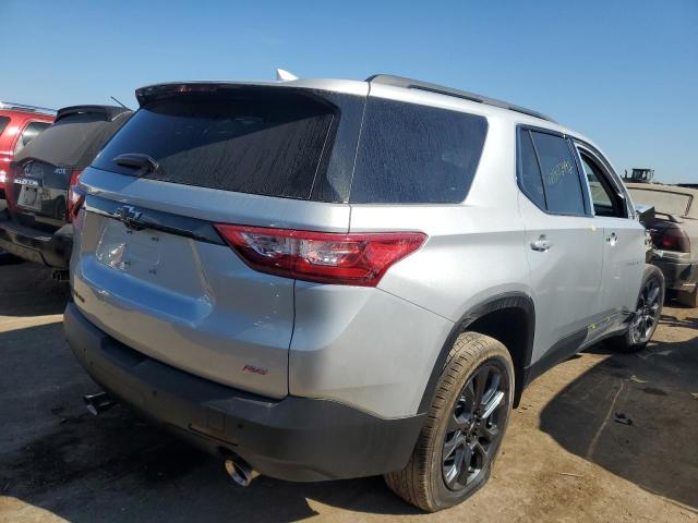 1GNEVJKW9MJ229637 - 2021 CHEVROLET TRAVERSE RS SILVER photo 4