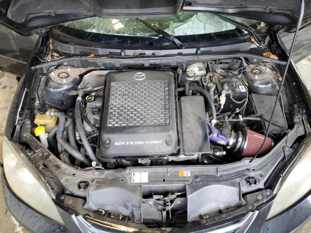 JM1BK34L481776517 - 2008 MAZDA SPEED 3 GRAY photo 11