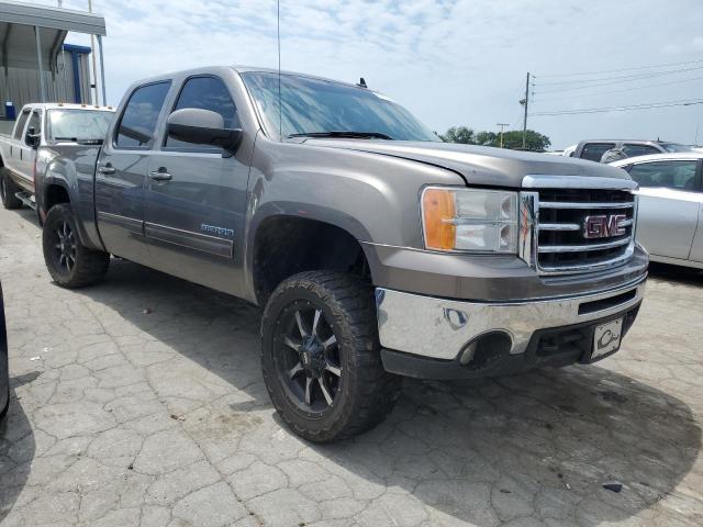 3GTP2WE70DG354264 - 2013 GMC SIERRA K1500 SLT GRAY photo 4