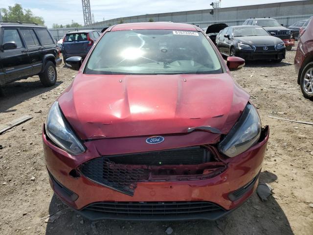 1FADP3F23GL298971 - 2016 FORD FOCUS SE MAROON photo 5