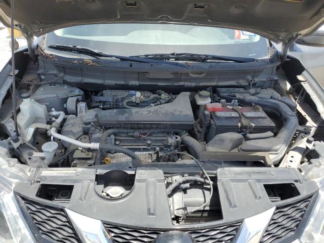 JN8AT2MT4GW011753 - 2016 NISSAN ROGUE S GRAY photo 11