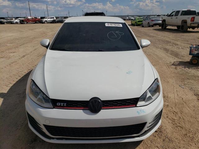 3VW5T7AU5HM007880 - 2017 VOLKSWAGEN GTI S WHITE photo 5