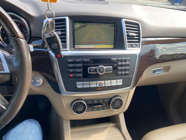 4JGDA5HB4CA012101 - 2012 MERCEDES-BENZ ML 350 4MATIC GOLD photo 10