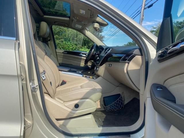 4JGDA5HB4CA012101 - 2012 MERCEDES-BENZ ML 350 4MATIC GOLD photo 5