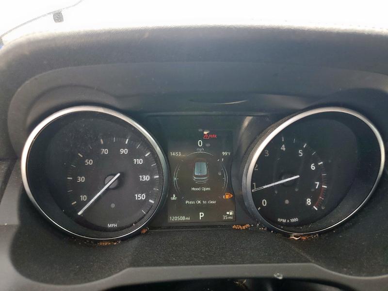 SALVP2BG5GH144770 - 2016 LAND ROVER RANGE ROVE SE GRAY photo 9