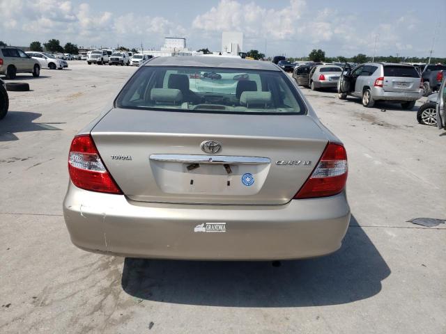 4T1BE32K14U910681 - 2004 TOYOTA CAMRY LE TAN photo 6