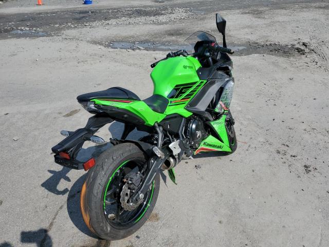ML5EXER1XPDA81650 - 2023 KAWASAKI EX650 R GREEN photo 4