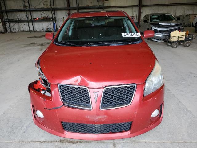 5Y2SR6E06AZ406114 - 2010 PONTIAC VIBE GT RED photo 5