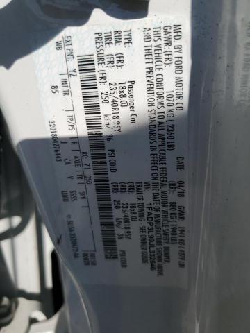 1FADP3L99JL332646 - 2018 FORD FOCUS ST თეთრი ფოტო 14