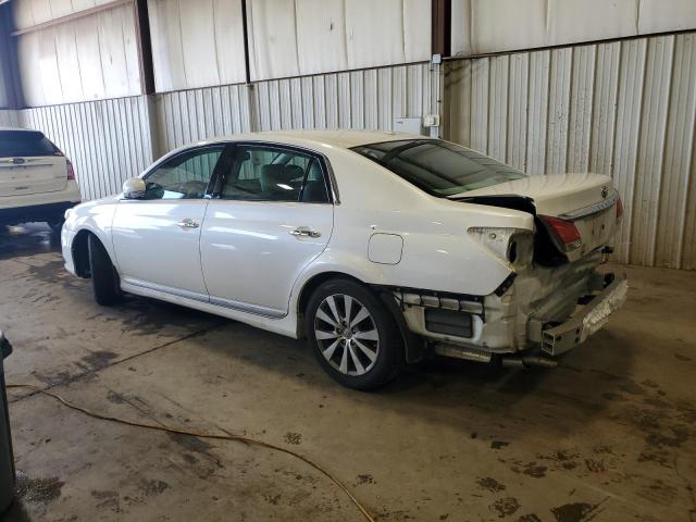 4T1BK3DB9BU415762 - 2011 TOYOTA AVALON BASE WHITE photo 2