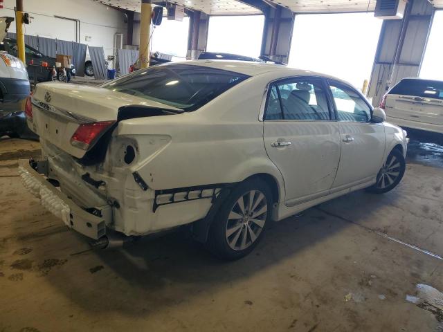 4T1BK3DB9BU415762 - 2011 TOYOTA AVALON BASE WHITE photo 3