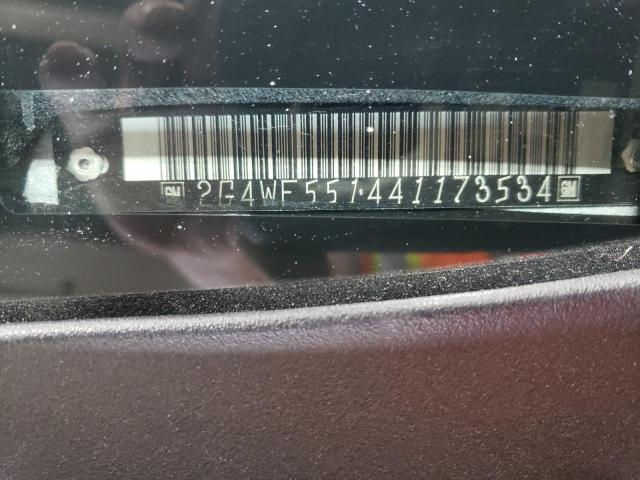 2G4WF551441173534 - 2004 BUICK REGAL GS Күміс фото 13