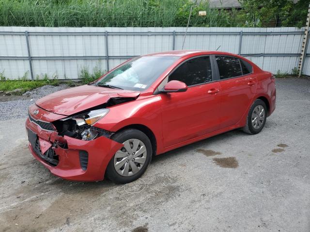 3KPA24AD2LE317037 - 2020 KIA RIO LX RED photo 1
