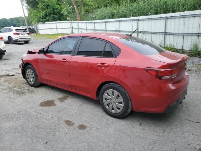 3KPA24AD2LE317037 - 2020 KIA RIO LX RED photo 2