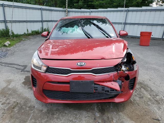 3KPA24AD2LE317037 - 2020 KIA RIO LX RED photo 5
