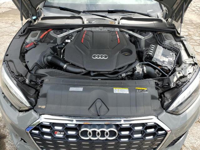 WAUC4CF50MA051470 - 2021 AUDI S5 PREMIUM PLUS ნაცრისფერი ფოტო 11