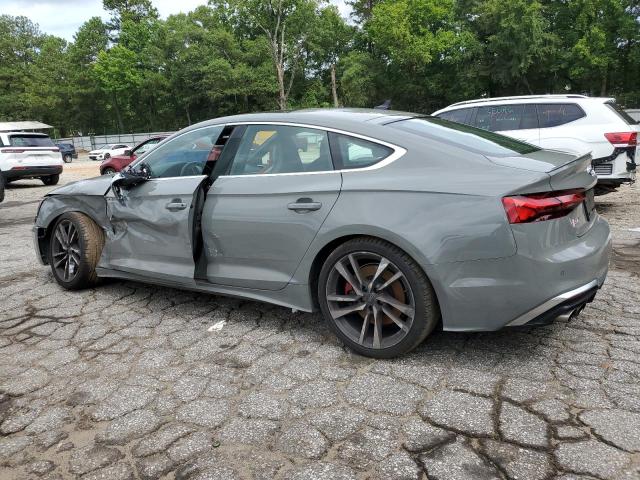 WAUC4CF50MA051470 - 2021 AUDI S5 PREMIUM PLUS ნაცრისფერი ფოტო 2