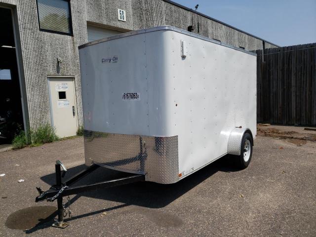 4YMBC1213MM015664 - 2021 CARGO TRAILER WHITE photo 2