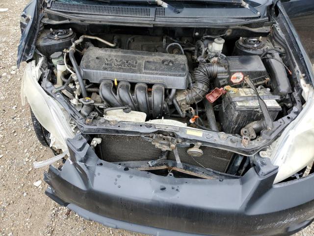 2T1KR32E37C679156 - 2007 TOYOTA COROLLA MA XR BLACK photo 11