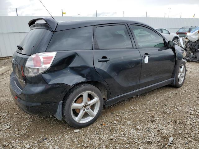 2T1KR32E37C679156 - 2007 TOYOTA COROLLA MA XR BLACK photo 3