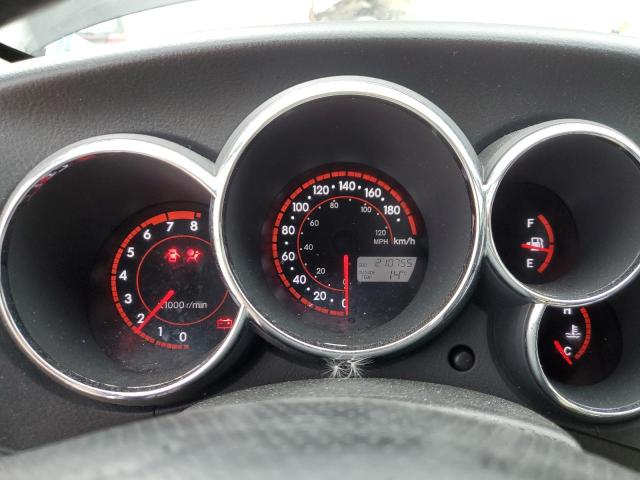 2T1KR32E37C679156 - 2007 TOYOTA COROLLA MA XR BLACK photo 9