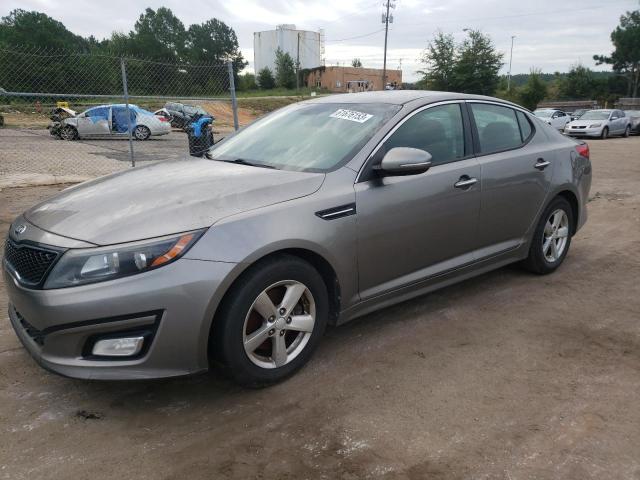 5XXGM4A72FG486033 - 2015 KIA OPTIMA LX SILVER photo 1