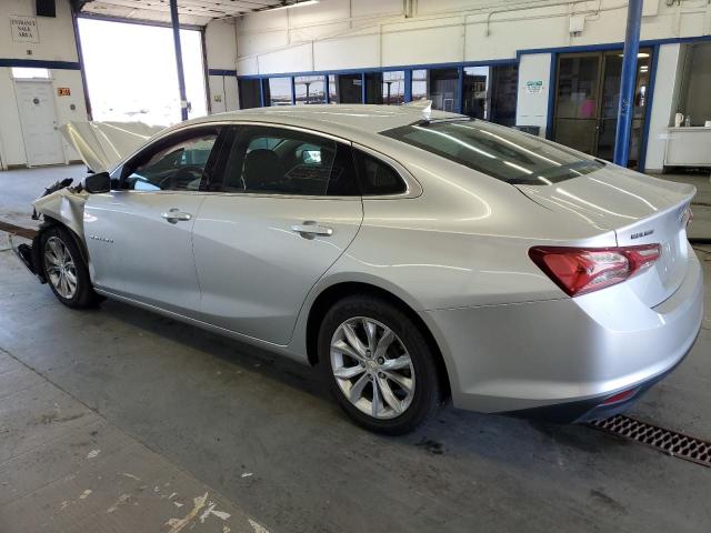 1G1ZD5ST2MF069834 - 2021 CHEVROLET MALIBU LT SILVER photo 2