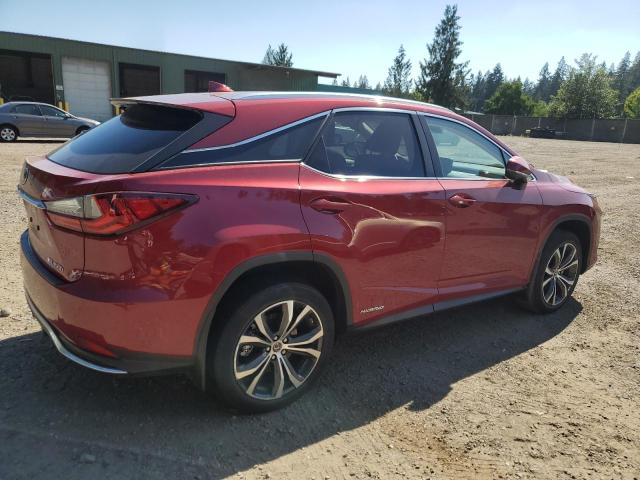 2T2HGMDA8NC074932 - 2022 LEXUS RX 450H RED photo 3