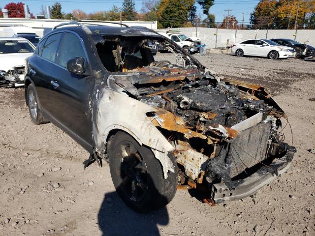 JNKAJ09F68M352477 - 2008 INFINITI EX35 BASE Սև լուսանկար 1